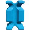 Brama West Maxi Cavaletti Block for Horses 61 x 38 x 22 cm - Jumping Block (Light Blue) view 1