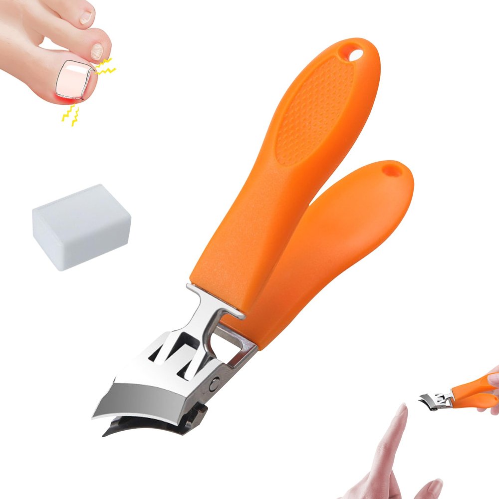 Vartegas Angled Nail Clipper with Protective Cover