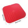 Food-Grade Silicone Slow Feed Licking Mat for Pets view 4
