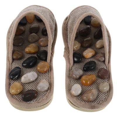 ifundom Massage Slippers with Natural Stones