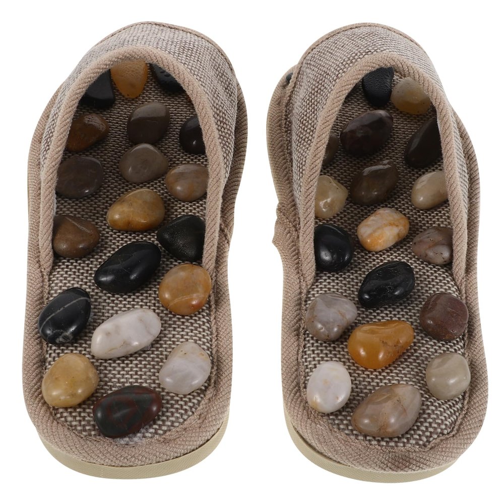 ifundom Massage Slippers with Natural Stones