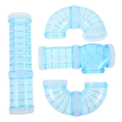 Milisten Hamster Cage Tunnel Set - Blue