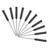 Hearing Aid Cleaning Sticks, 10-Piece PVC Set view 1