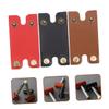 Faux Leather Protective Case for Safety Razor, 3-Piece Set, Travel Case view 4