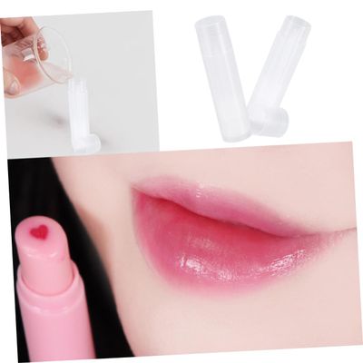 Round PP Lip Balm Tubes with Caps