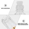 VALICLUD 4-Piece 12 ml Glass Bottles with Pipettes for Essential Oils view 3
