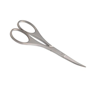 Healvian Stainless Steel Nose Hair Scissors, 9 cm, Rounded Tips
