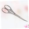 Healvian Stainless Steel Nose Hair Scissors, 9 cm, Rounded Tips view 2