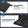 VALICLUD Small Hairdressing Tool Bag with Scissor Holder and Comb Compartment view 2