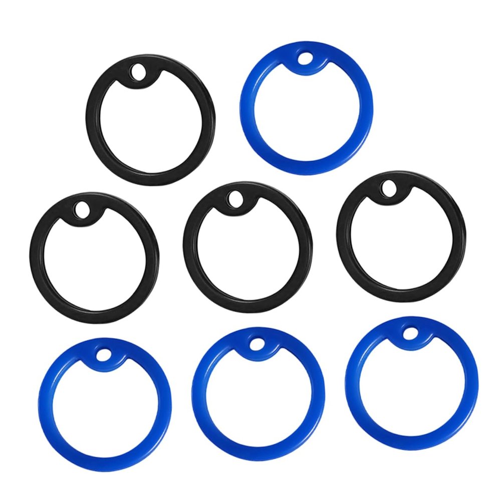 VANZACK 8-Pack Noise-Reducing ID Tag Covers for Pets