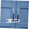 Warmhm 4-Pack White Baby Cabinet Locks, ABS, Versatile Design for Drawers and Kitchen Cabinets, Easy to Use for Childproofing Doors view 2