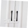 Warmhm 4-Pack White Baby Cabinet Locks, ABS, Versatile Design for Drawers and Kitchen Cabinets, Easy to Use for Childproofing Doors view 3