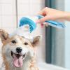 Dog Bath Brush - Pet Care Massage Brush with Shampoo Dispenser view 2