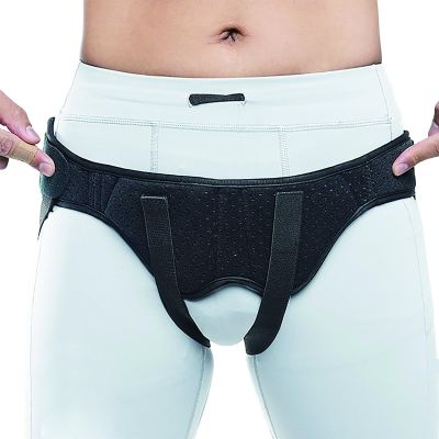 YCYRF Inguinal Hernia Truss for Men and Women with 2 Compression Pads