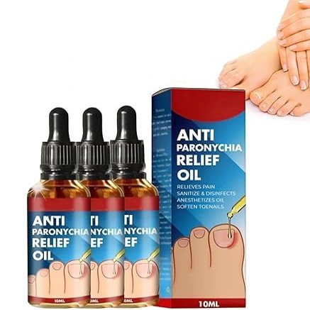 German Toenail Plus Anti-Paronychia Relief Oil for Ingrown and Damaged Nails