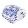 Blue and White Porcelain Turtle Statue view 1