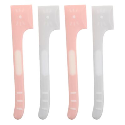 Kisangel Wet Cat Food Spoons, 4-Piece Plastic Set