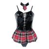 Body Lingerie for Women, Role Play, Bikini Top (Black, L) view 2