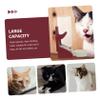 VICASKY Hanging Water Dispenser, Lightweight, Easy-to-Clean Large-Capacity PP Water Bottle for Cats and Dogs view 3