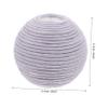 DECOMELODY Interactive Sisal Cat Ball for Chewing and Scratching view 2