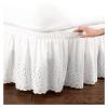 LIUHLFSR Thickened, High-Quality Ruffled Bed Skirt, 38.1 cm Drop, Golden, Custom Size view 2