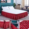 LIUHLFSR Thickened, High-Quality Ruffled Bed Skirt, 38.1 cm Drop, Golden, Custom Size view 3