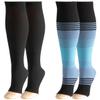 2 Pairs Compression Socks for Men & Women, 15-25mmHg view 1