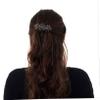 Blue Rhinestone Bridal Hair Comb view 3