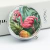 Pineapple Flamingo Pill Box, 3 Compartments view 4