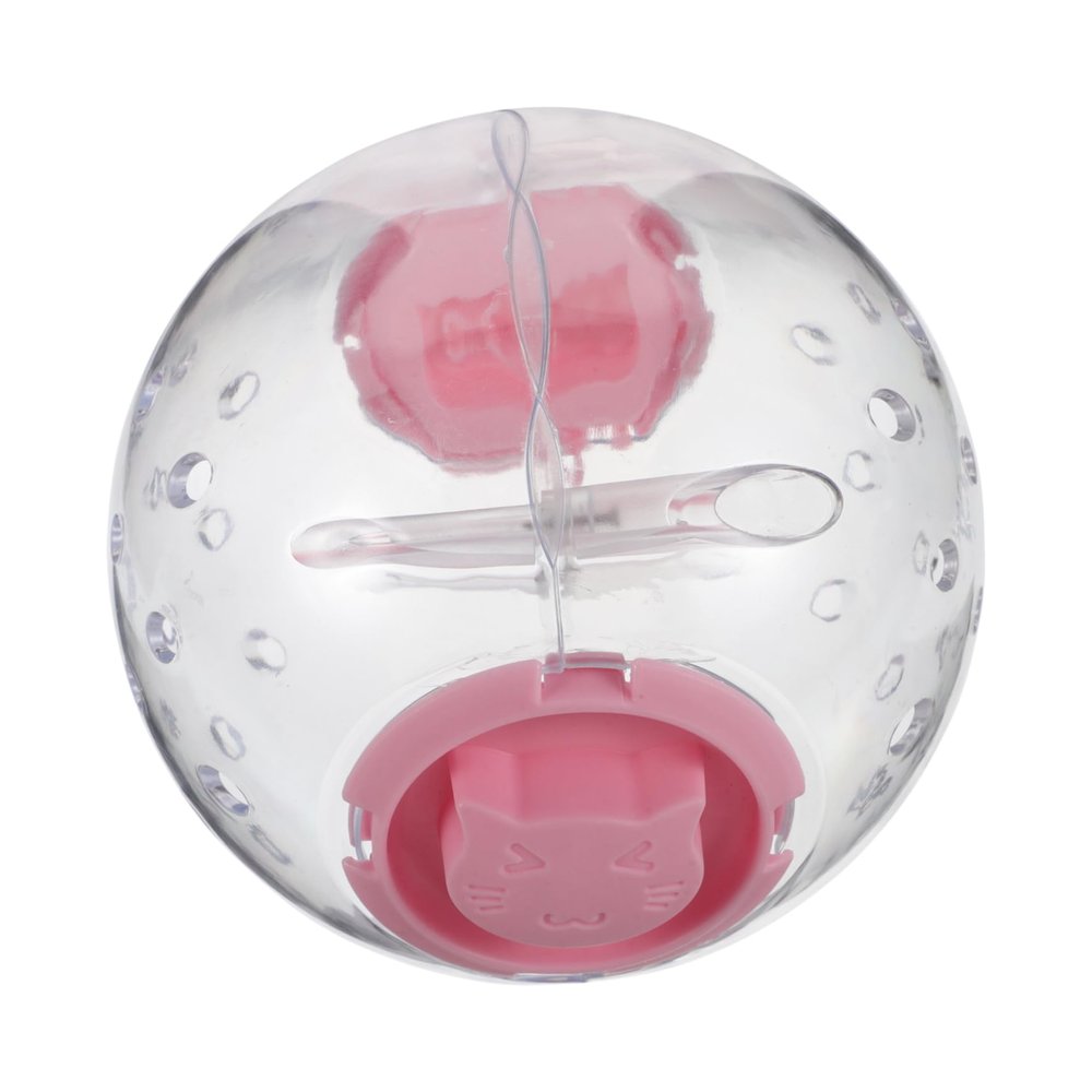 Hamster Exercise Ball for Small Animals, Quiet, Pink Plastic