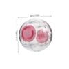 Hamster Exercise Ball for Small Animals, Quiet, Pink Plastic view 2
