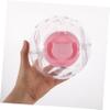 Hamster Exercise Ball for Small Animals, Quiet, Pink Plastic view 4