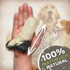 Air-Dried Beef Hide with Fur for Dogs, 1 kg (approx. 15–20 pieces) view 2