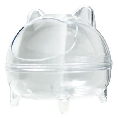 Transparent Hamster Sand Bath Container