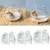 Transparent Hamster Sand Bath Container view 2