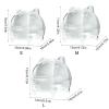 Transparent Hamster Sand Bath Container view 4
