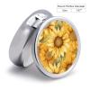 Sunflower 3-Compartment Pill Case, 5 x 5 cm view 2