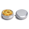 Sunflower 3-Compartment Pill Case, 5 x 5 cm view 3