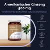 Vitaler's American Ginseng 500 mg - 60 Vegan Capsules, 2-Month Supply, No Preservatives, Pure Formula view 3