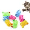 Uqezagpa 2 Colorful Spring Spools with Plush Ball view 2
