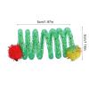 Uqezagpa 2 Colorful Spring Spools with Plush Ball view 3
