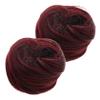 Women's Bun Extensions, Clip-In Updo Hairpieces for Travel, Weddings & Everyday Use, 2 Pieces view 1