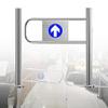 Automatic Rebound Swing Gate, Wide One-Way Stainless Steel Gate for Store Entrances view 1
