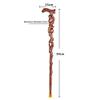 GAOAZHEN Lightweight, Slip-Resistant Solid Wood Walking Cane for People with Disabilities and Older Adults view 3