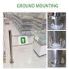 Automatic Rebound Swing Gate, Wide One-Way Stainless Steel Gate, 90° Opening view 4