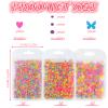 Fluorescent Nail Art Glitter Sequin Set view 2
