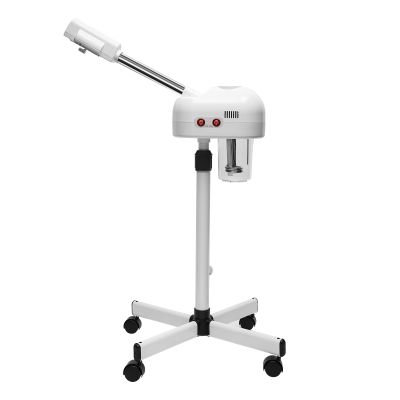 WOLEGM 800W Facial Steamer for Deep Cleansing and Moisturizing, 750 mL Tank, Adjustable Height (60–90 cm) with Wheels