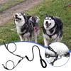 Double Dog Leash with Bungee and Waste Bag Holder view 2