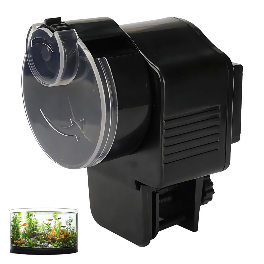 Aquarium Fish Feeder: 60ml Automatic Fish Feeder