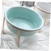 TOYANDONA Ceramic Pet Food Bowl with High Base - 800ml view 2
